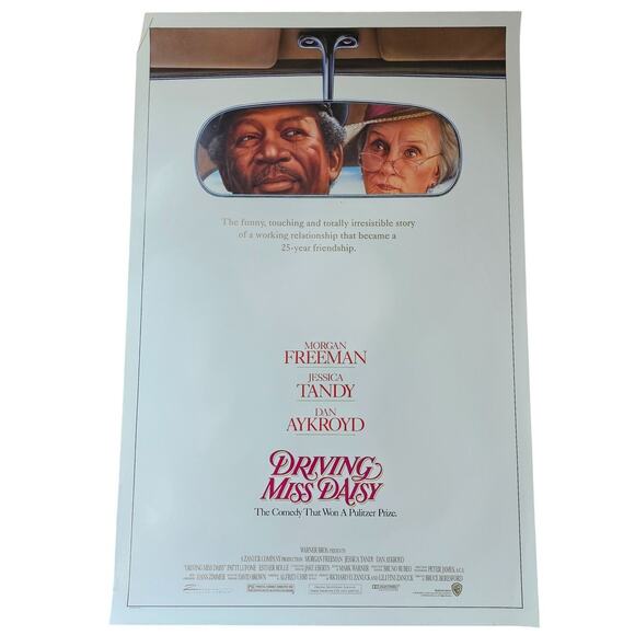 1989 DRIVING MISS DAISY Original Film Poster, 27X41, BERESFORD, FREEMAN, TANDY - Picture 1 of 3